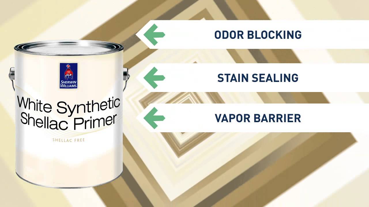 White Synthetic Shellac Primer SherwinWilliams Reimer's Painting