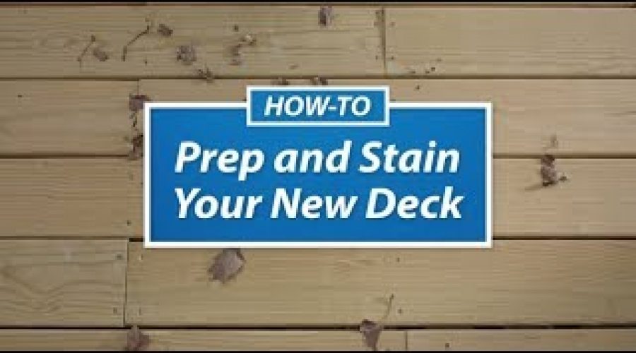 Staining Your New Deck – Sherwin-Williams