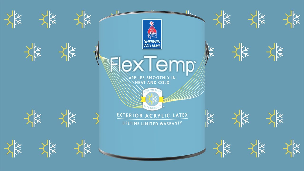 FlexTemp™ Exterior Latex SherwinWilliams Reimer's Painting