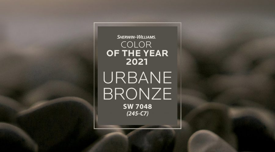 Sherwin-Williams 2021 Color of the Year – Urbane Bronze
