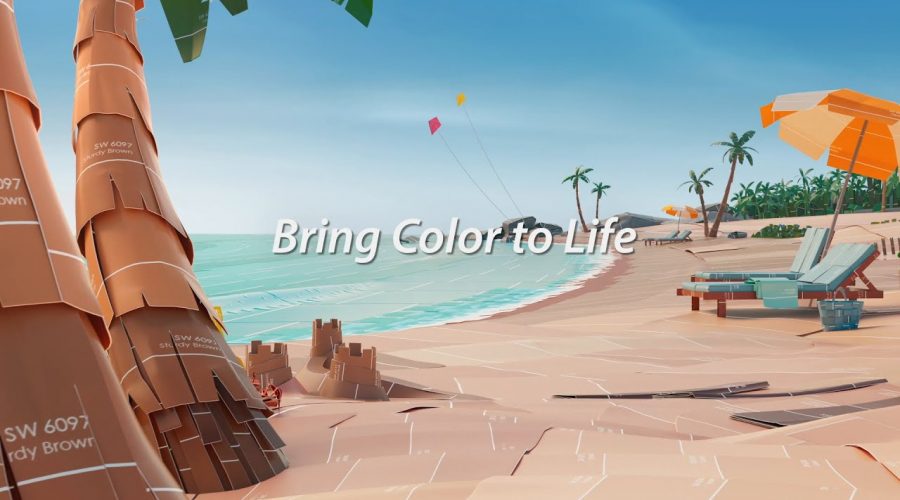 Color Portal: Beach Animated TV Commercial – Sherwin-Williams