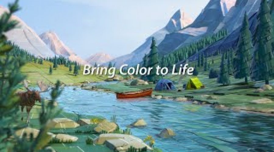 Color Portal: Mountain Animated TV Commercial – Sherwin-Williams