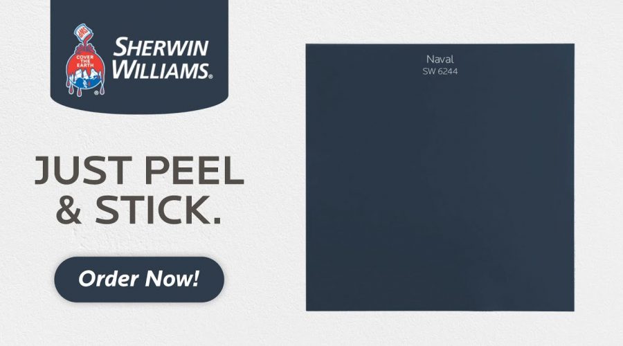 Peel and Stick Color Samples – Sherwin-Williams