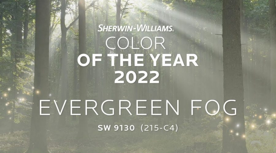 Sherwin-Williams 2022 Color of the Year – Evergreen Fog