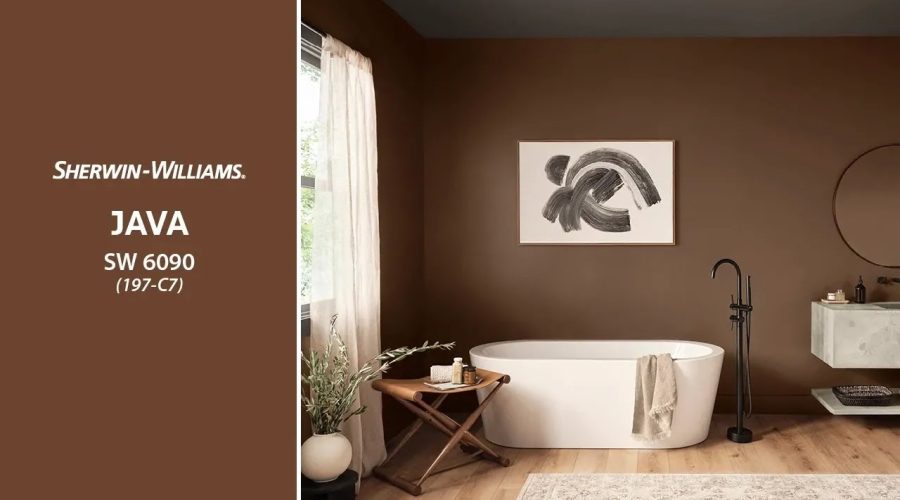 Nov 2021 Color of the Month: Java- Sherwin-Williams