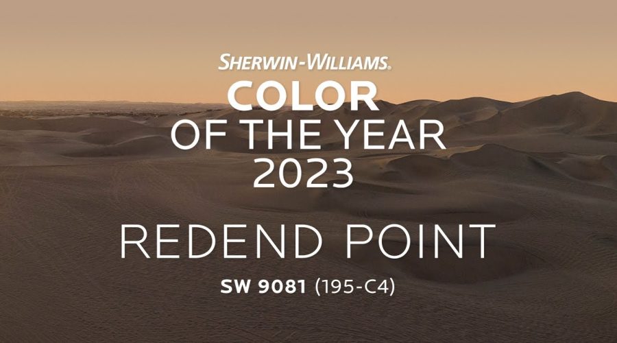 Sherwin-Williams 2023 Color of the Year – Redend Point